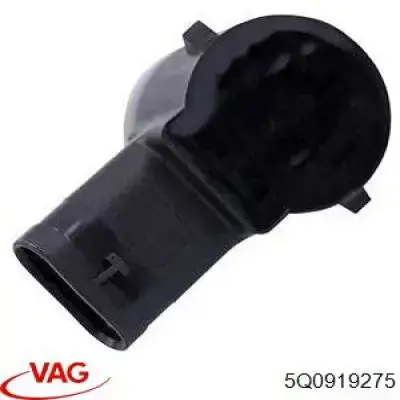 5Q0919275 VAG Sensor traseiro de sinalização de estacionamento (sensor de estacionamento)