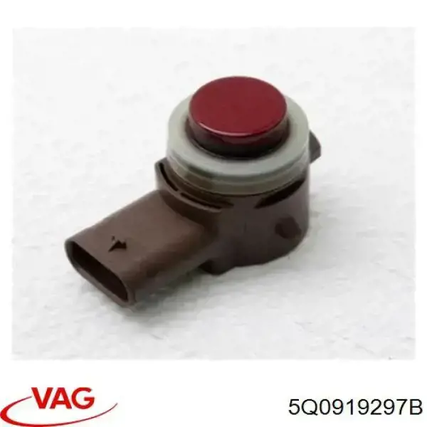 5Q0919297B VAG Sensor de sinalização de estacionamento (sensor de estacionamento) dianteiro/traseiro lateral