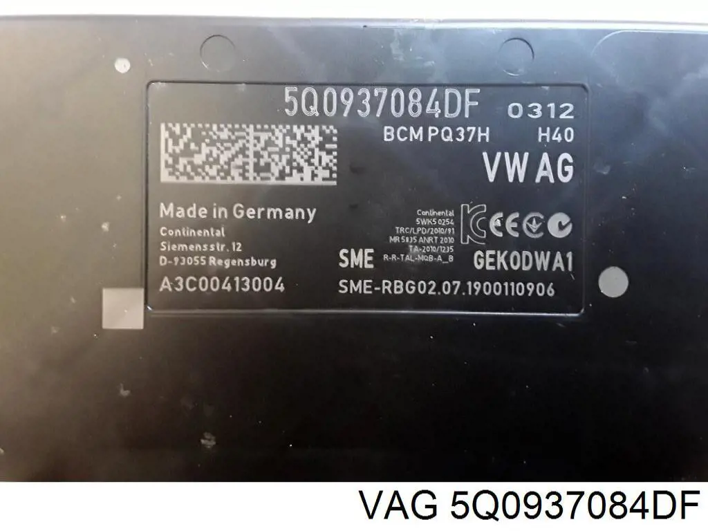 Unidade de conforto VAG 5Q0937084DF preço, a partir de 203,57 USD
