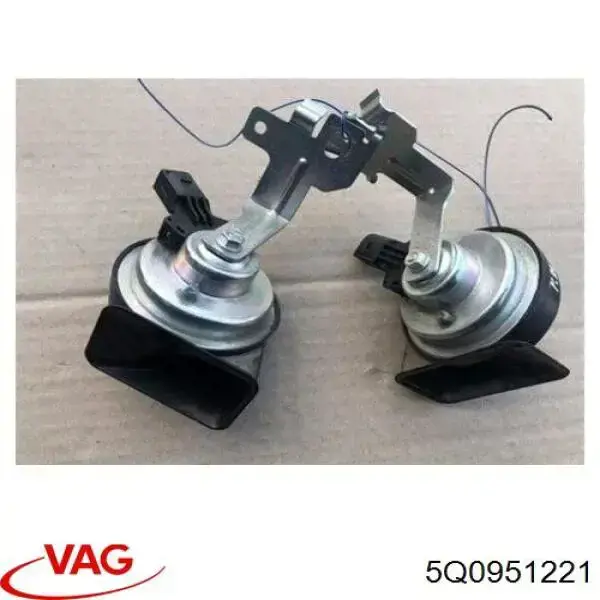 Sinal sonoro (cláxon) VAG 5Q0951221 preço, a partir de 51,08 USD