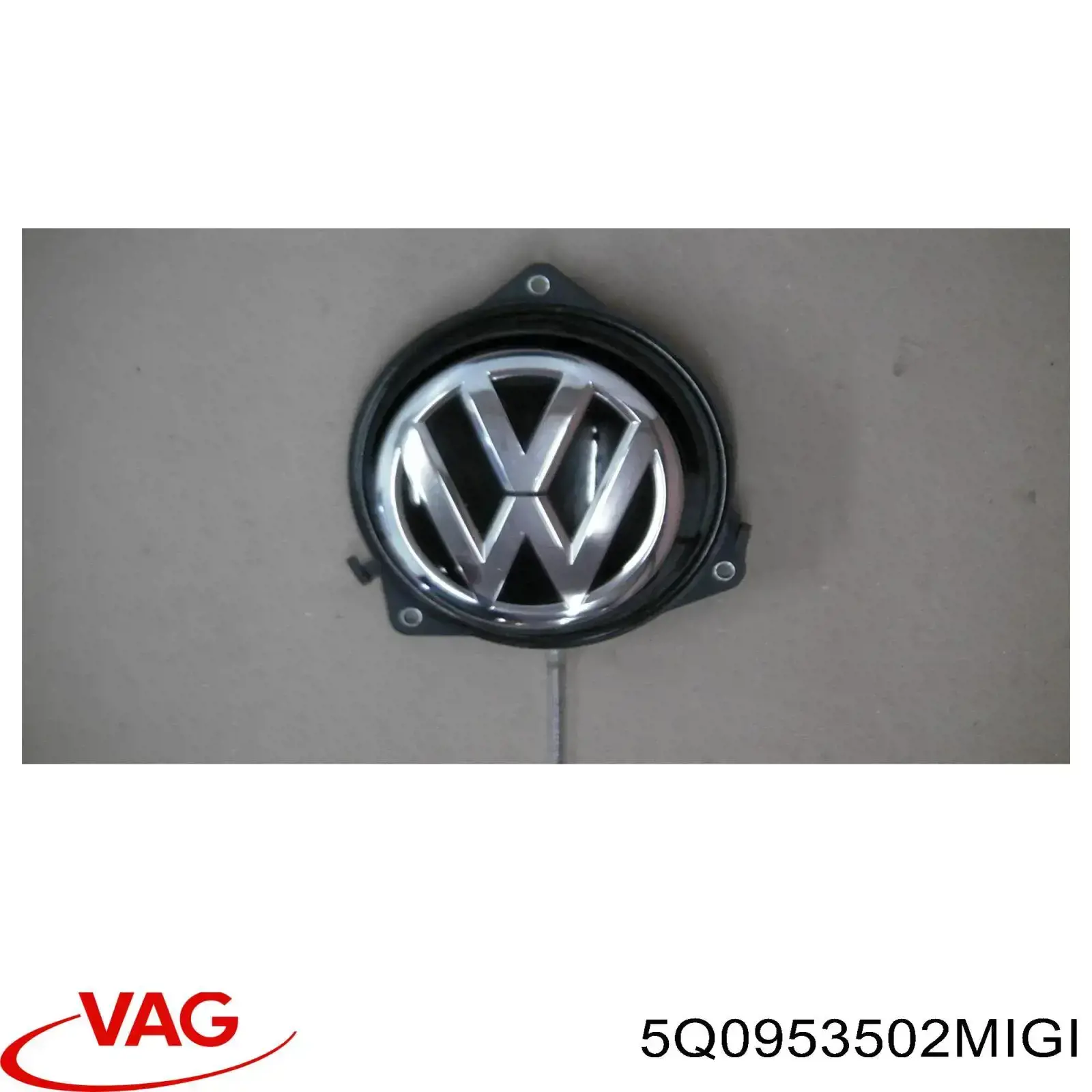 5Q0953502MIGI VAG Comutador instalado na coluna da direção, montado