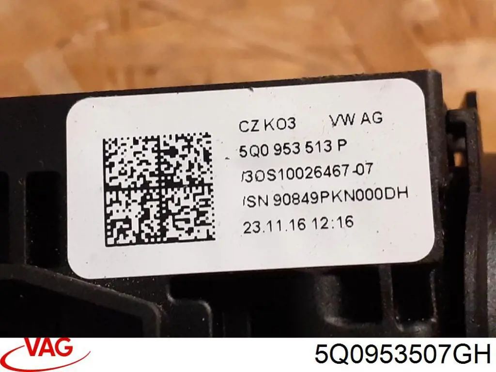 5Q0953507GH VAG 