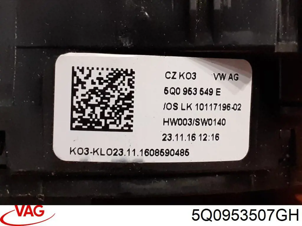  5Q0953507GH VAG