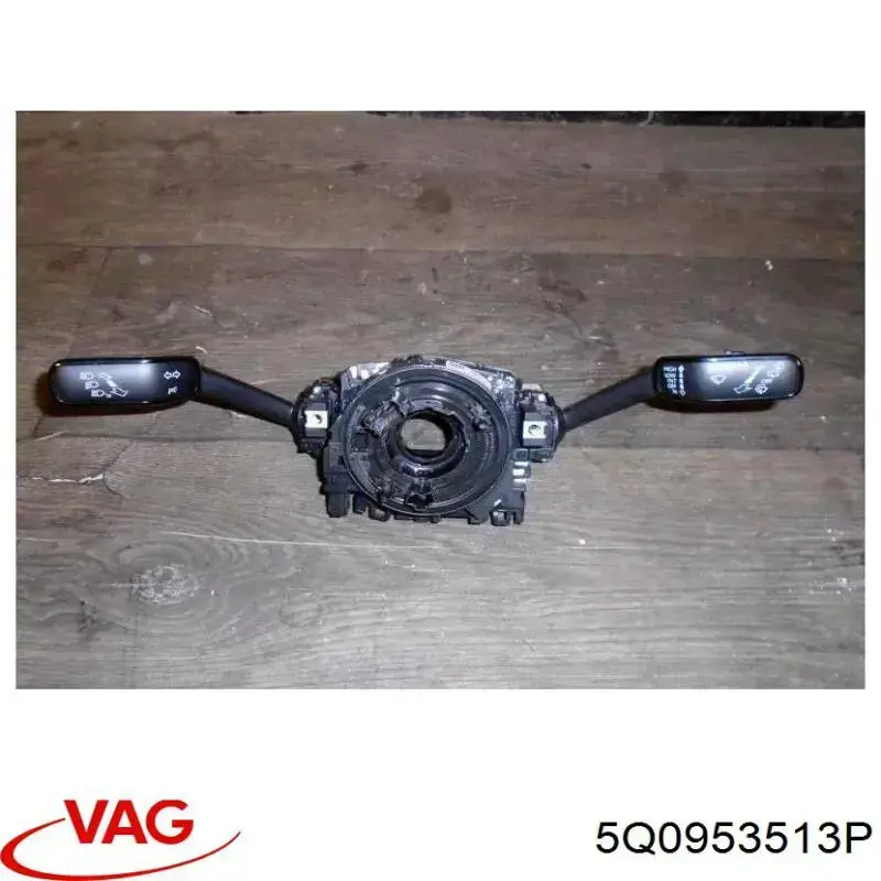 5Q0953513P VAG Comutador instalado na coluna da direção, montado