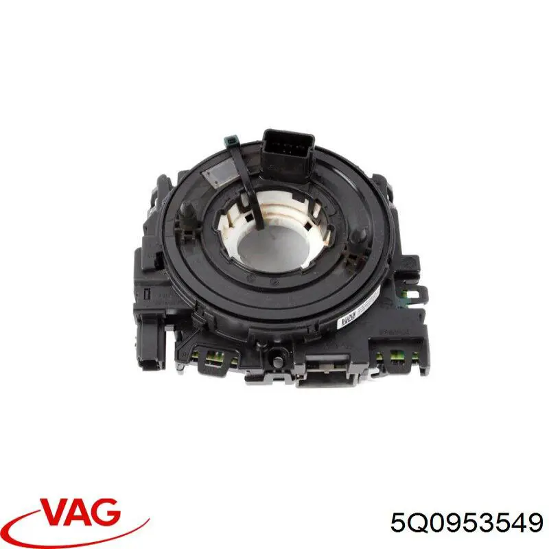 Anel AIRBAG de contato, cabo plano do volante VAG 5Q0953549 preço, a partir de 87,96 USD