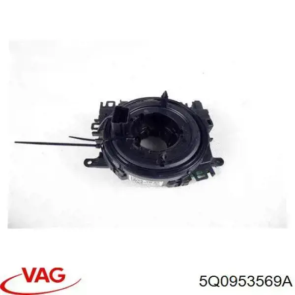 Anel AIRBAG de contato, cabo plano do volante VAG 5Q0953569A preço, a partir de 452,18 USD