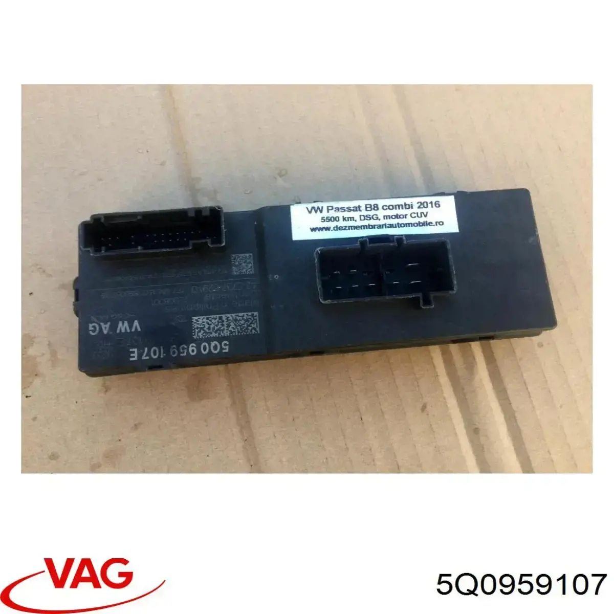 Módulo de direção (Centralina eletrônica) de abertura de tampa de porta-malas (de 3ª/5ª porta traseira) VAG 5Q0959107E preço, a partir de 114,10 USD