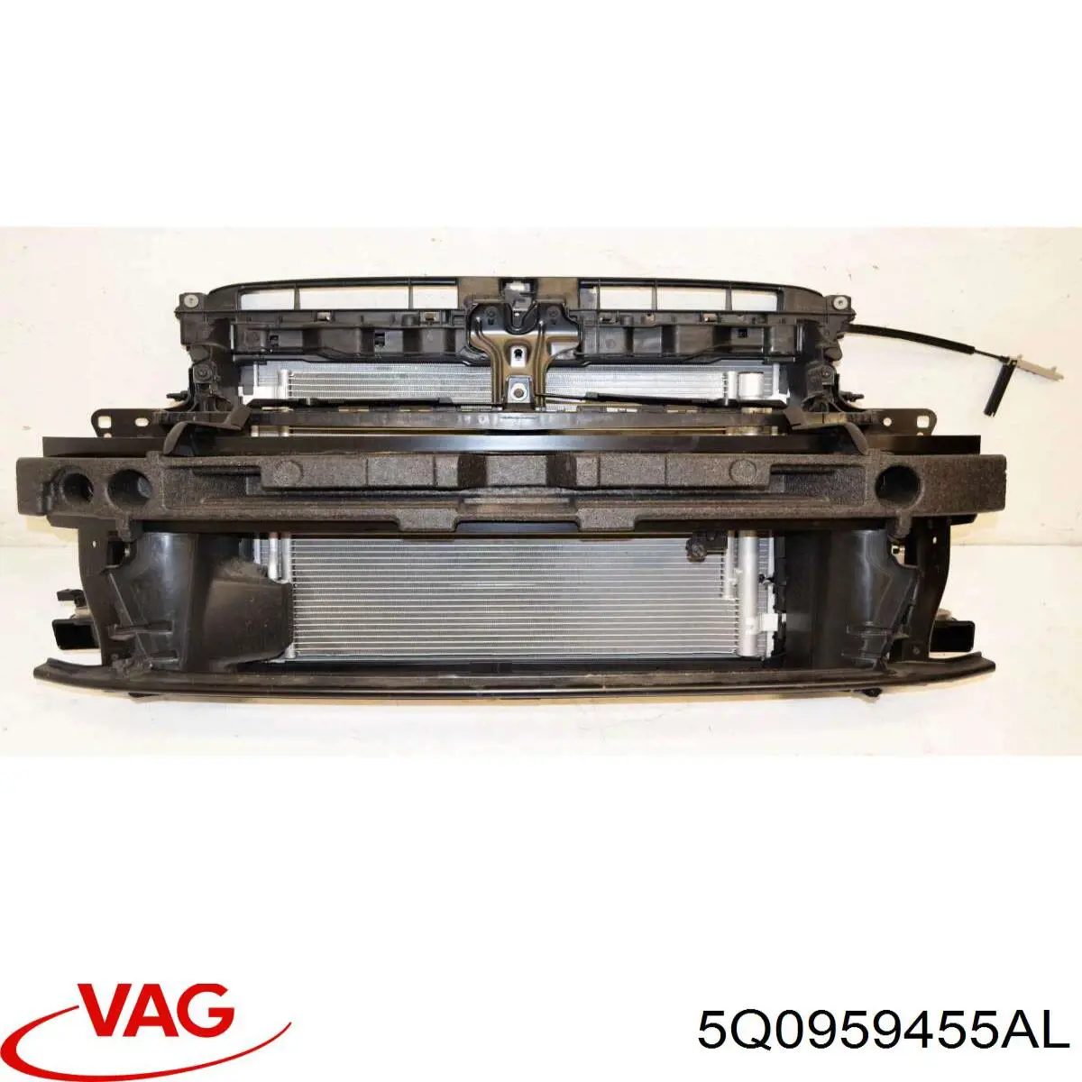 Difusor do radiador de esfriamento VAG 5Q0959455AL preço, a partir de 177,32 USD