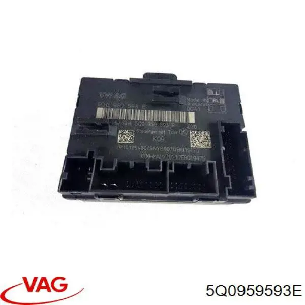 Módulo de conforto da porta dianteira VAG 5Q0959593E preço, a partir de 56,28 USD