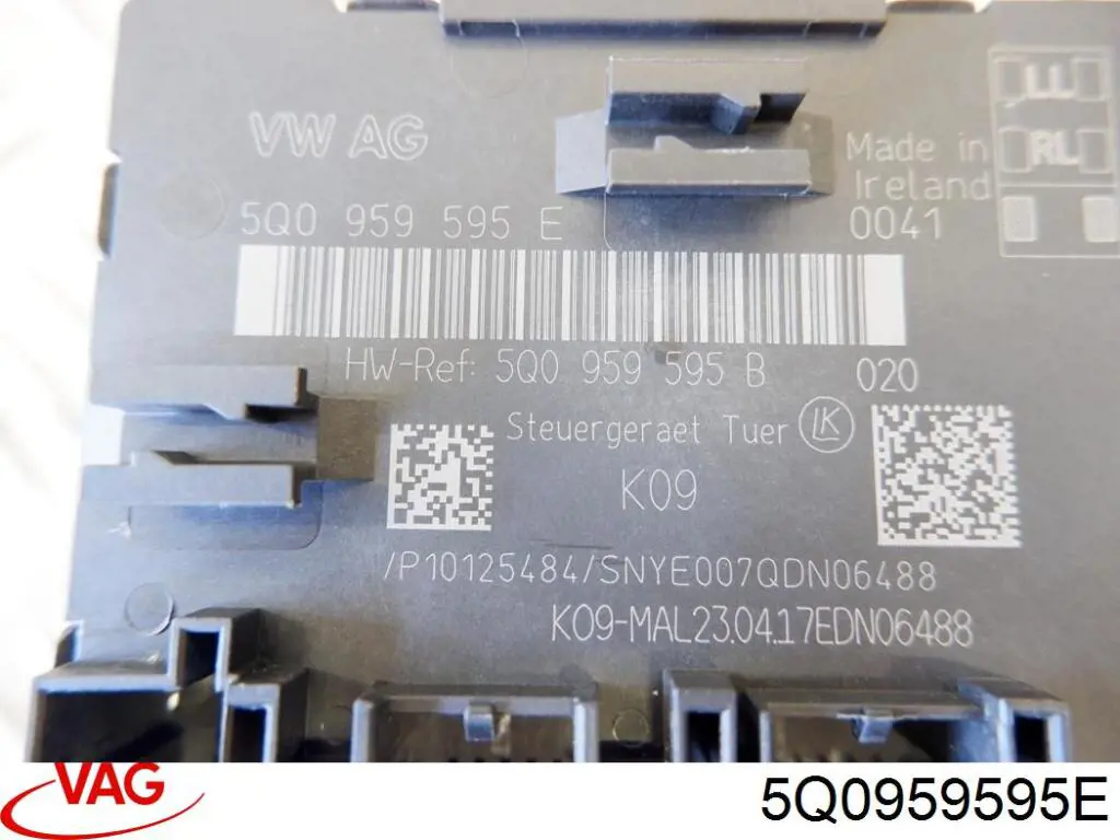 Compre 5Q0959595E VAG Módulo de conforto da porta traseira