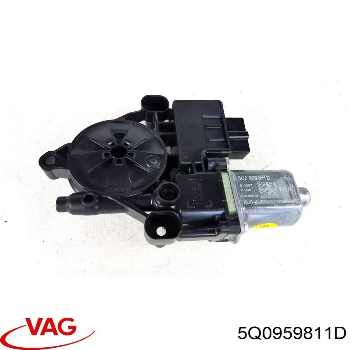 5Q0959811D VAG Motor de acionamento de vidro da porta traseira esquerda