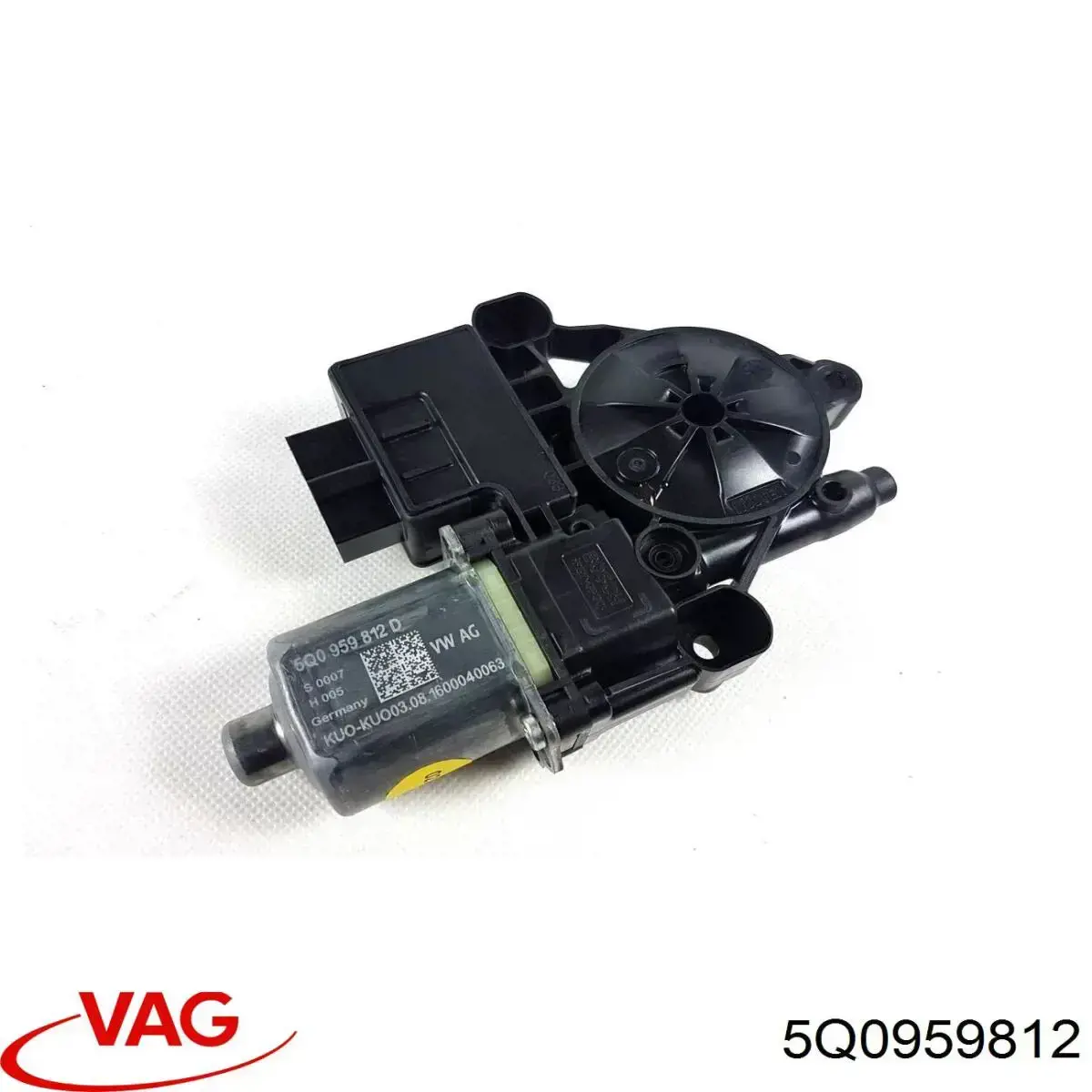 2GM839461D VAG Motor de acionamento de vidro da porta traseira direita