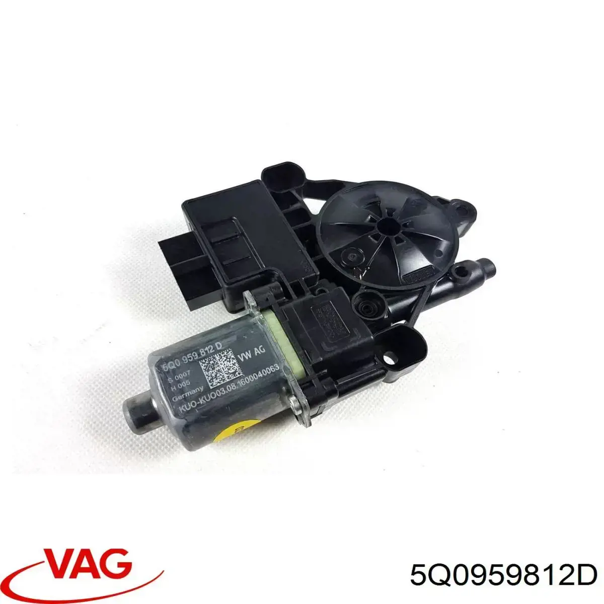 5Q0959812D VAG Motor de acionamento de vidro da porta traseira direita