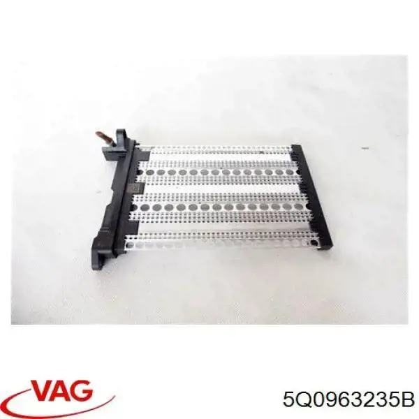5Q0963235B VAG Aquecedor elétrico de ar do sistema de calefacção de salão
