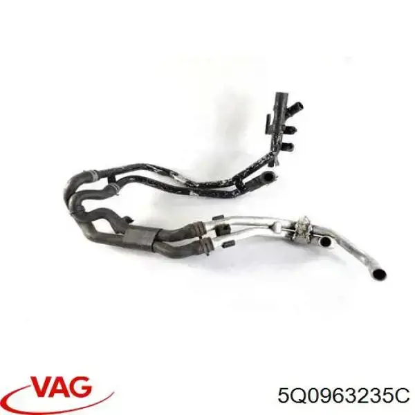 5Q0963235C VAG Aquecedor elétrico de ar do sistema de calefacção de salão