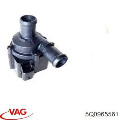 5Q0965561 VAG Bomba de água (bomba) de esfriamento, adicional elétrica