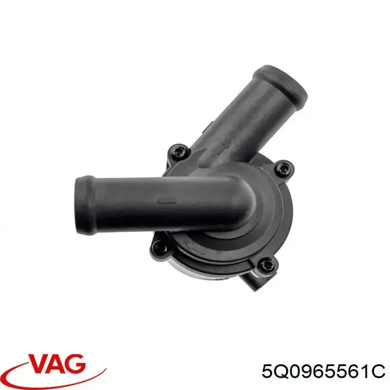 5Q0965561C VAG Bomba de água (bomba) de esfriamento, adicional elétrica