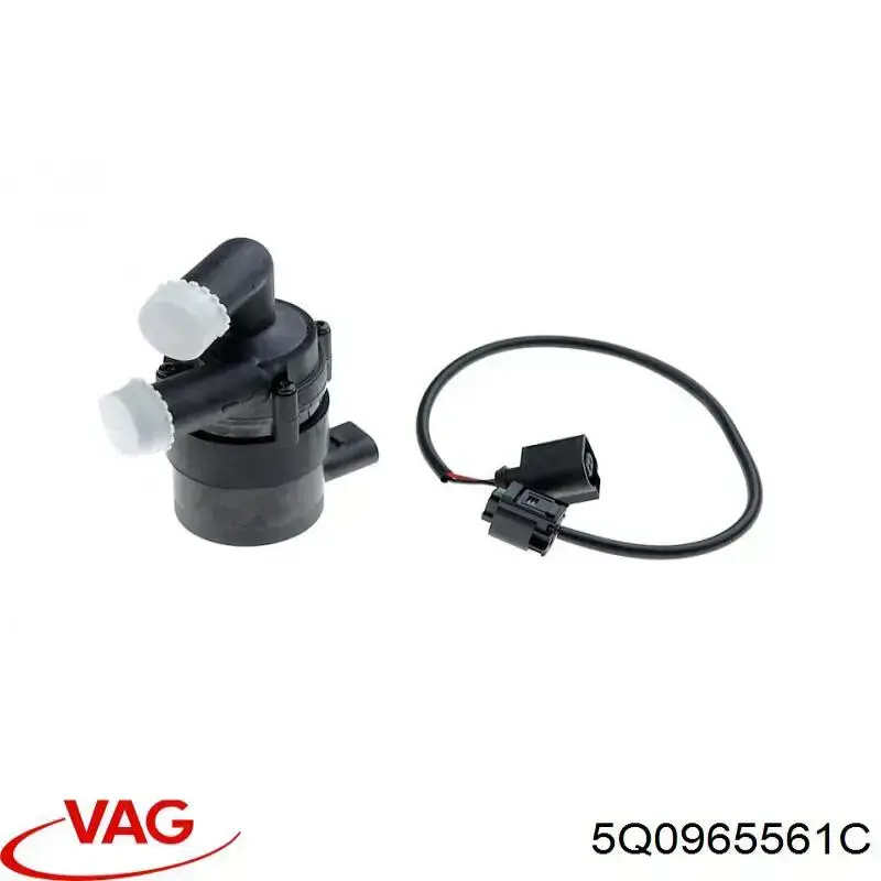 Bomba de água (bomba) de esfriamento, adicional elétrica VAG 5Q0965561C preço, a partir de 75,34 USD
