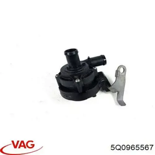 Bomba de água (bomba) de esfriamento, adicional elétrica VAG 5Q0965567 preço, a partir de 62,99 USD
