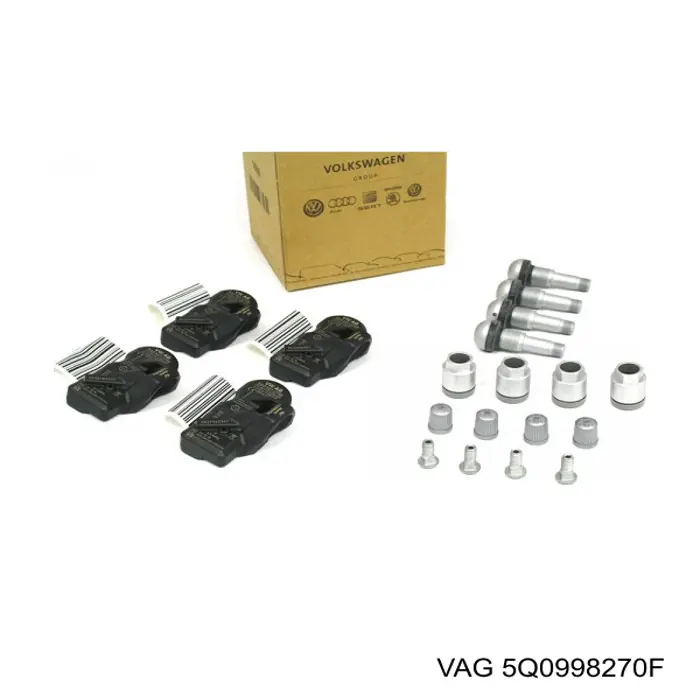 Compre 5Q0998270F VAG Sensor de pressão de ar nos pneus