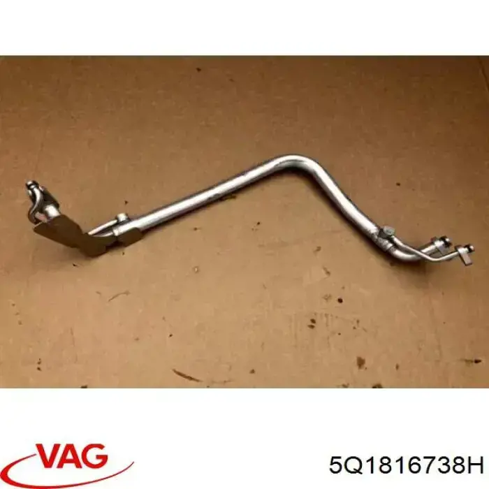 Compre 5Q1816738H VAG Mangueira de aparelho de ar condicionado, desde o radiador até o vaporizador
