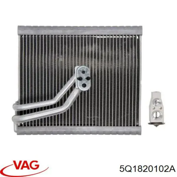 5Q1820102A VAG Vaporizador de aparelho de ar condicionado