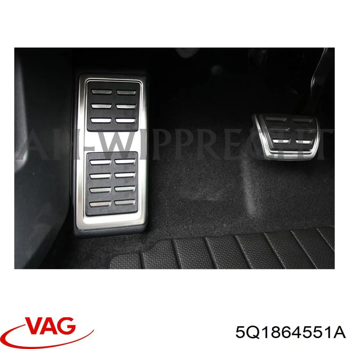 Placas sobrepostas dos pedais, kit VAG 5Q1864551A preço, a partir de 58,91 USD