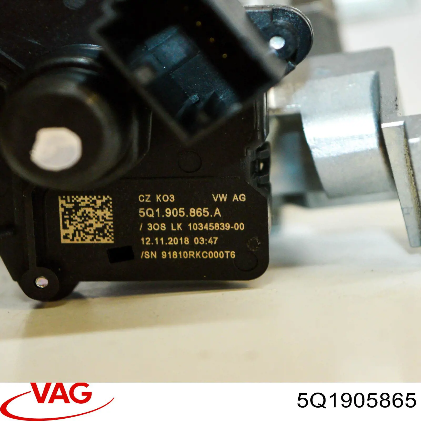 Grupo de contato de fecho de ignição VAG 5Q1905865 preço, a partir de 64,70 USD