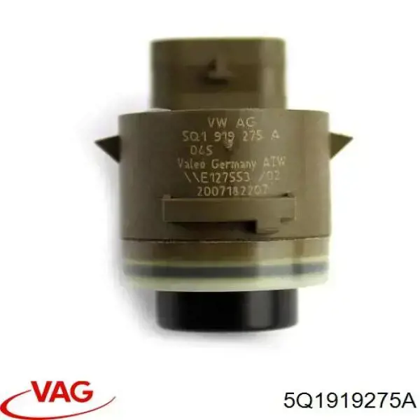 5Q1919275A VAG Sensor dianteiro de sinalização de estacionamento (sensor de estacionamento)