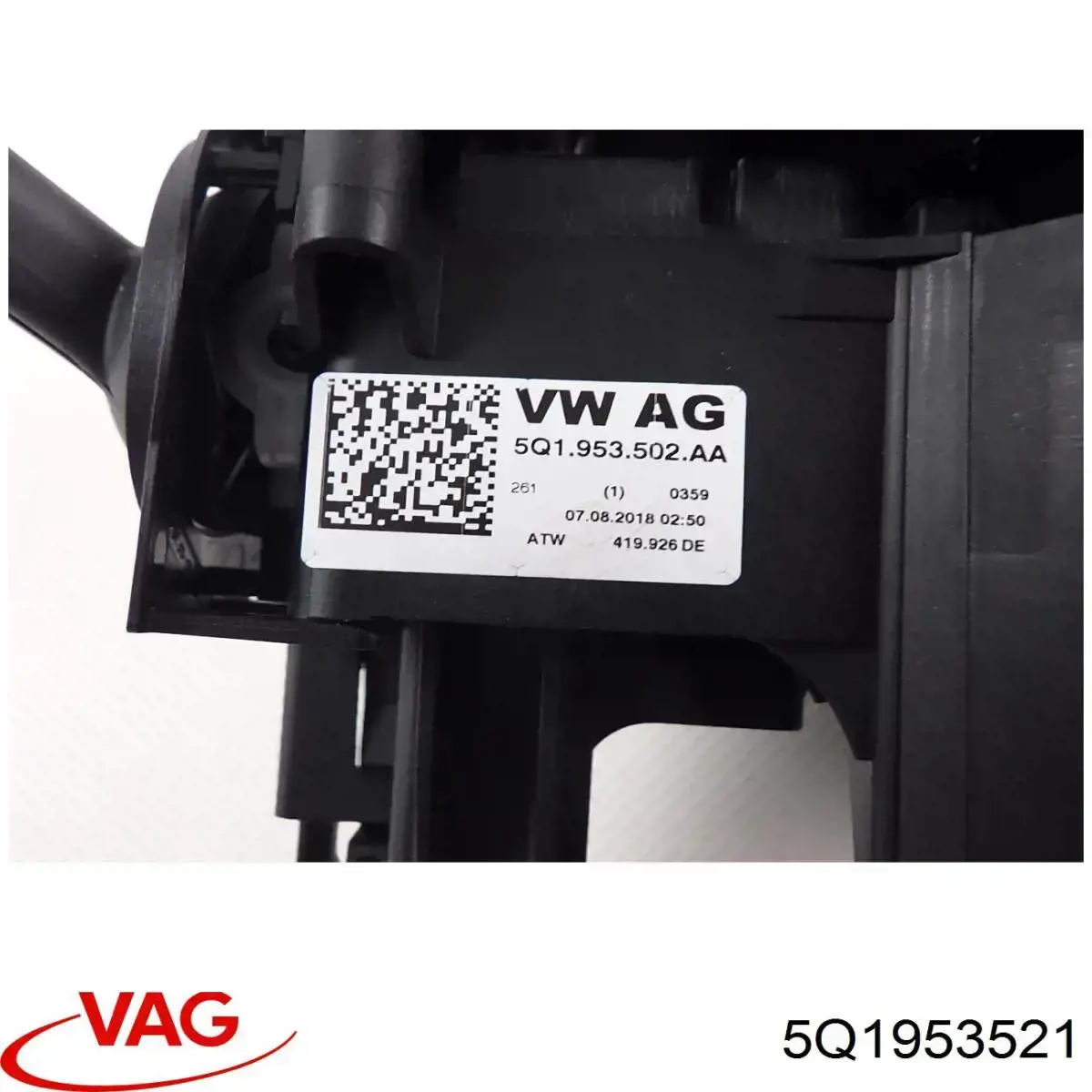 Compre 5Q1953521 VAG Comutador instalado na coluna da direção, montado