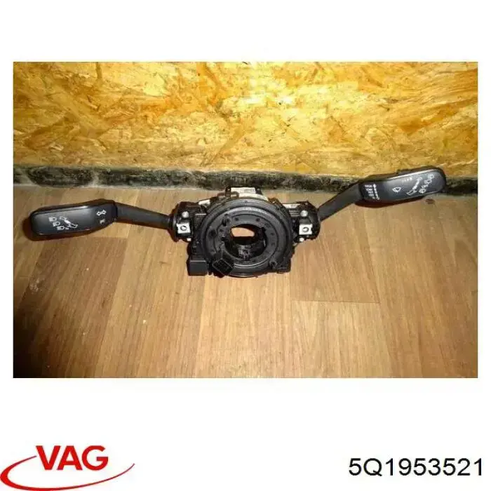5Q1953521 VAG Comutador instalado na coluna da direção, montado