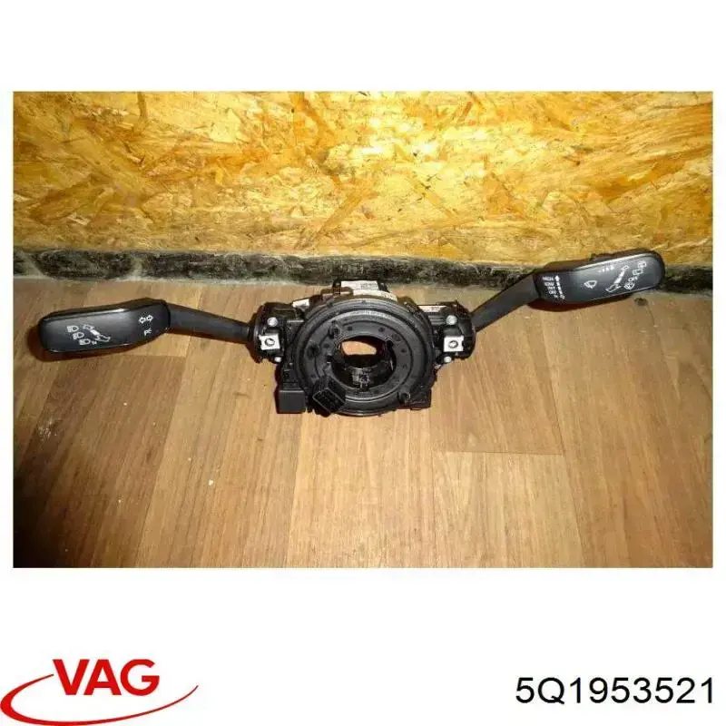 5Q1953521 VAG Comutador instalado na coluna da direção, montado