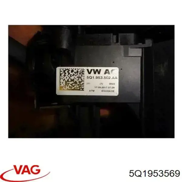 Anel AIRBAG de contato, cabo plano do volante VAG 5Q1953569 preço, a partir de 134,50 USD