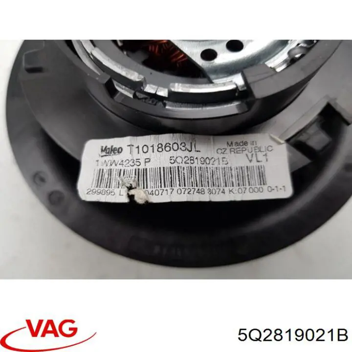 Compre 5Q2819021B VAG Motor de ventilador de forno (de aquecedor de salão)