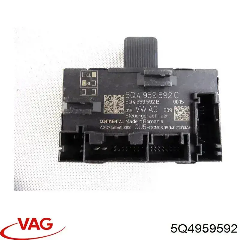 5Q4959592 VAG Unidade de conforto