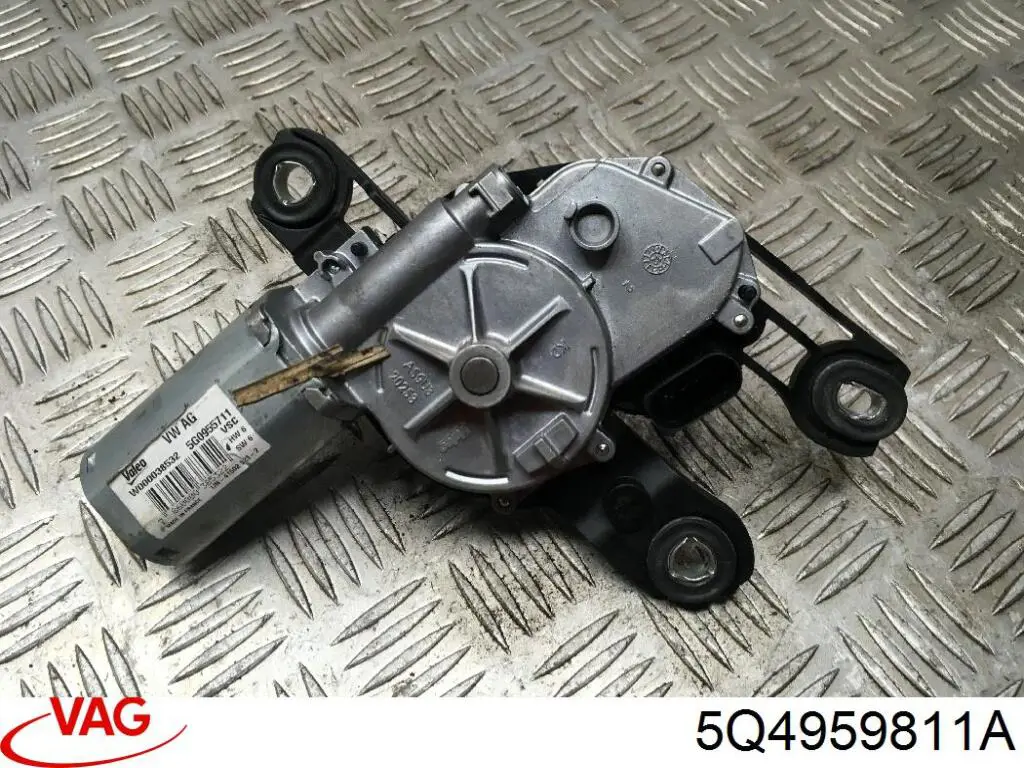 5Q4959811D VAG Motor de acionamento de vidro da porta traseira esquerda