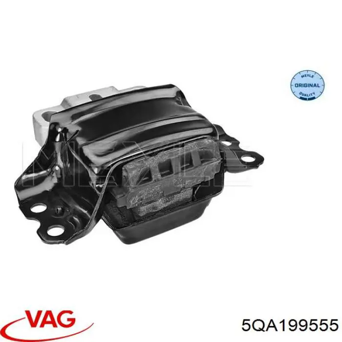 Compre 5QA199555AA VAG Coxim (suporte) esquerdo de motor
