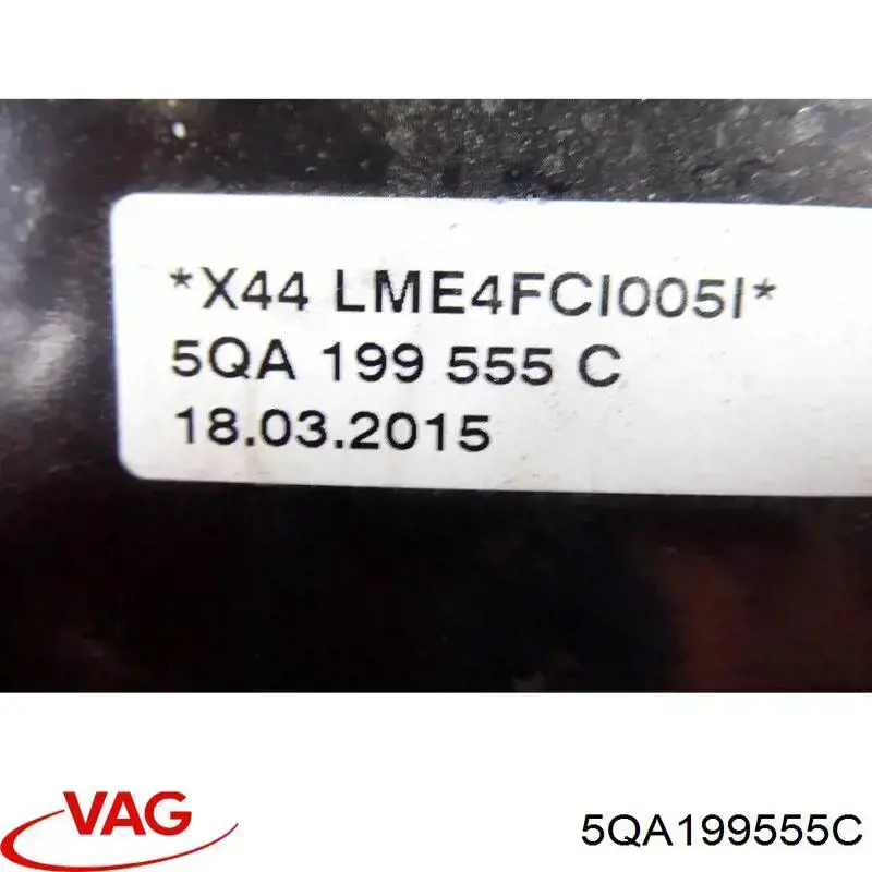 Coxim esquerdo de transmissão (suporte da caixa de mudança) VAG 5QA199555C preço, a partir de 77,80 USD