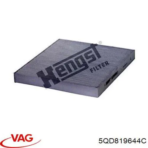 Filtro de salão VAG 5QD819644C preço, a partir de 11,63 USD