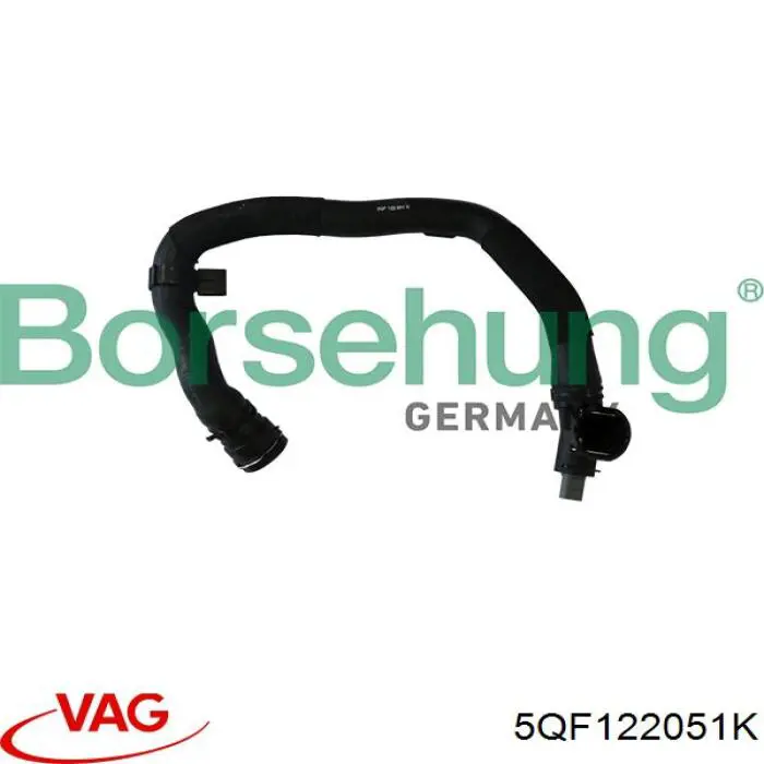 Mangueira (cano derivado) inferior do radiador de esfriamento VAG 5QF122051BE preço, a partir de 88,95 USD