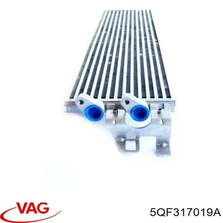 5QF317019A VAG Radiador de esfriamento, Caixa Automática de Mudança