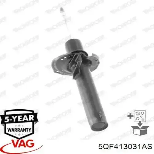 Amortecedor dianteiro VAG 5QF413031AS preço, a partir de 71,74 USD