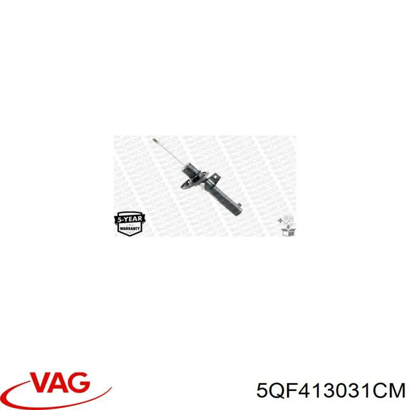 5QF413031CM VAG Amortecedor dianteiro