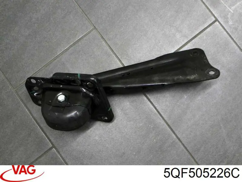 5QF505226C VAG Braço oscilante (tração) longitudinal inferior direito de suspensão traseira