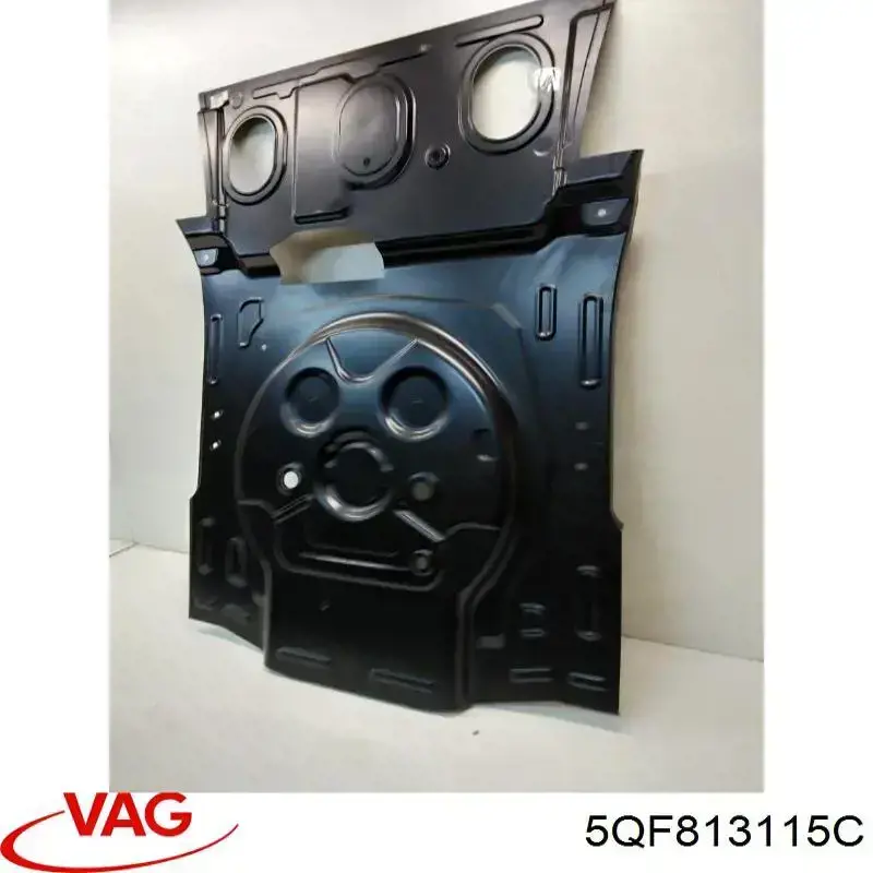 Compre 5QF813115C VAG Fundo de porta-malas (nicho da roda de recambio)