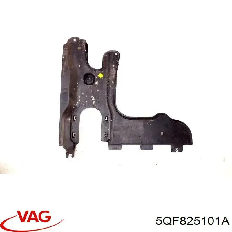 5QF825101A VAG Proteção de fundo traseira esquerda