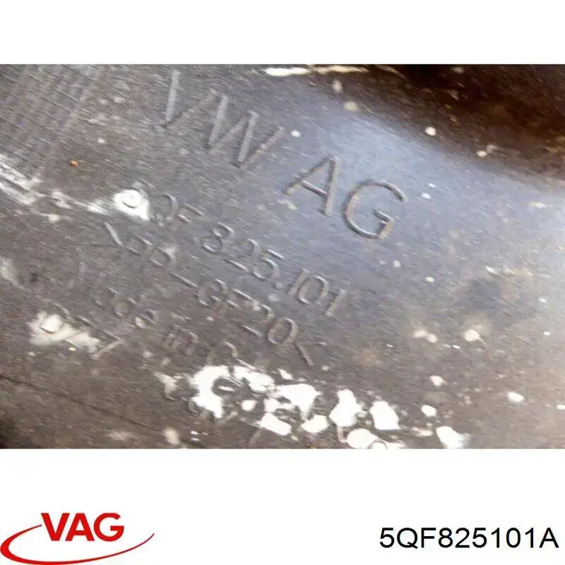 Proteção de fundo traseira esquerda VAG 5QF825101A preço, a partir de 85,06 USD