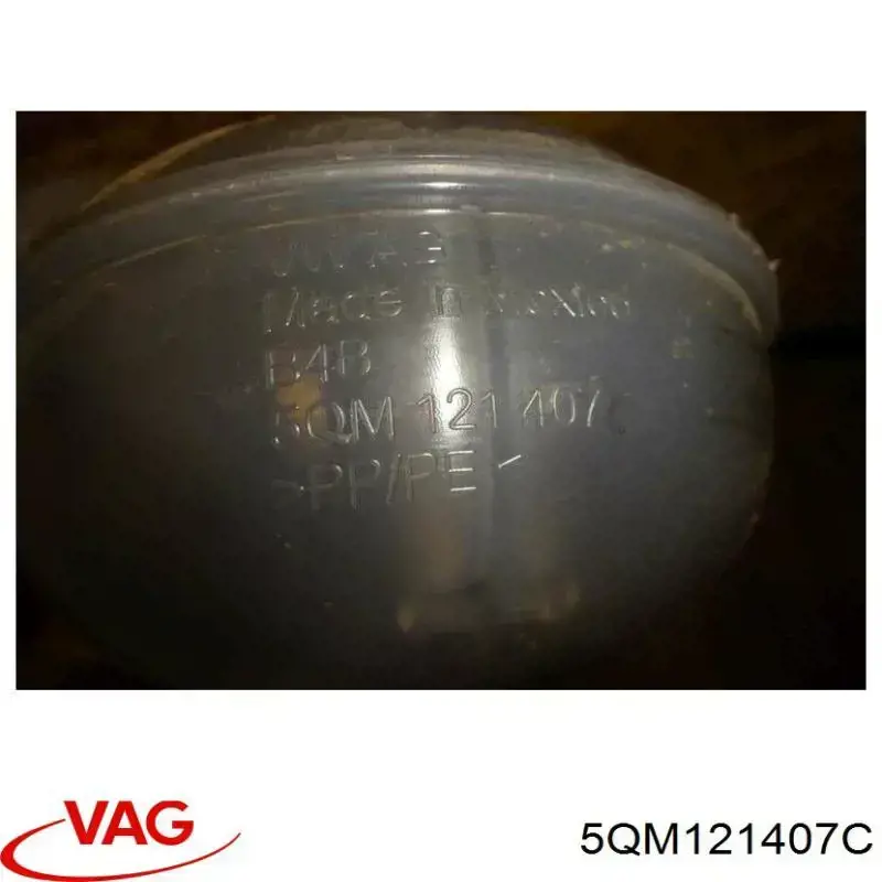 5QM121407C VAG Tanque de expansão do sistema de esfriamento