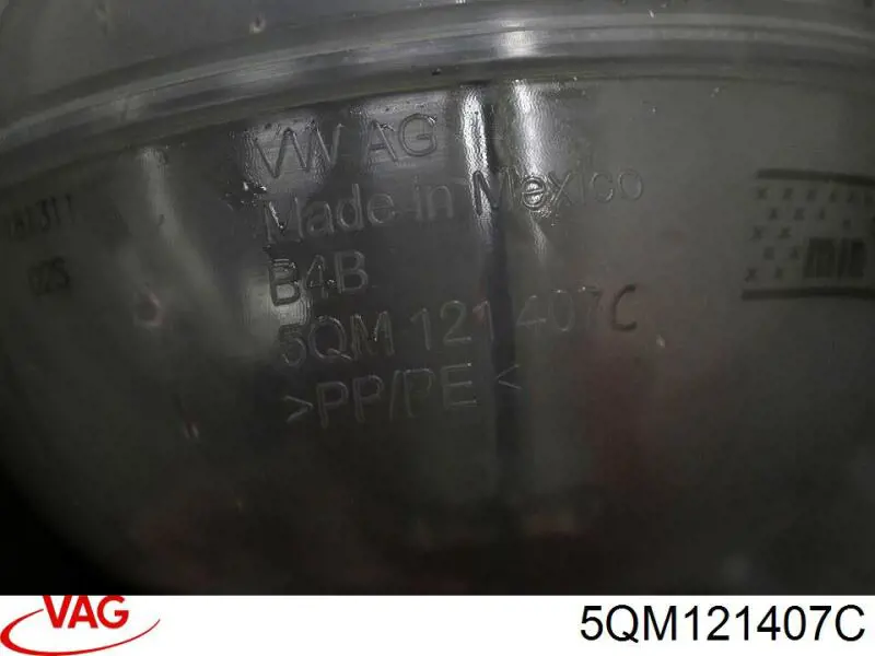 Tanque de expansão do sistema de esfriamento VAG 5QM121407C preço, a partir de 64,95 USD
