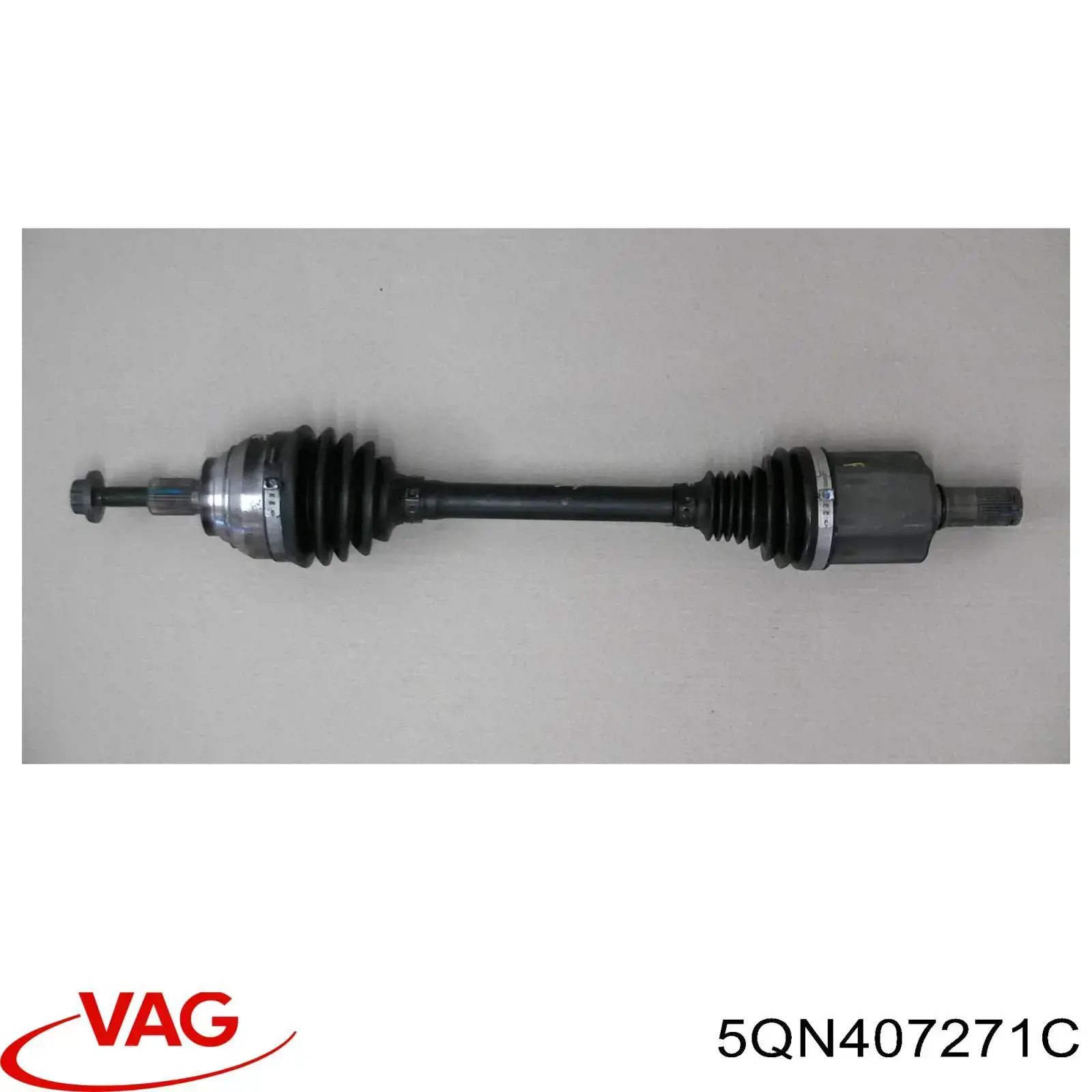 Semieixo (acionador) dianteiro esquerdo VAG 5QN407271C preço, a partir de 177,63 USD
